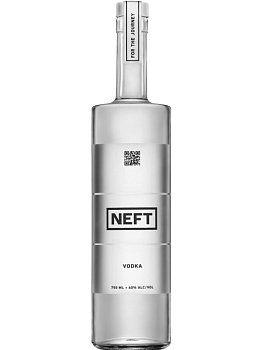 Водка Neft white Bottle  750 мл