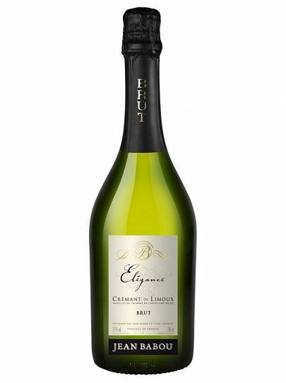 Вино игристое Cremant de Limoux Jean Babou Brut Elegance AOC  750 мл