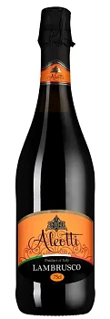 Игристое вино  Aleotti Lambrusco dell'Emilia Rosso    750 мл  8 %