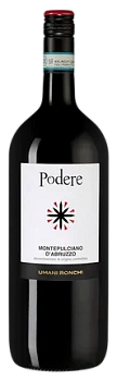 Вино Umani Ronchi Podere Montepulciano d'Abruzzo  2021 1500 мл