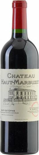 Вино Chateau Marbuzet St  Estephe AOC  1996 750 мл