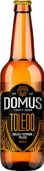 Пиво Domus Toledo German Pilsen Домус Толедо Джеман Пилсен  330 мл