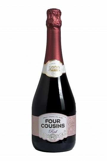 Игристое вино Van Loveren Four Cousins Red 2021 750 мл 9%  