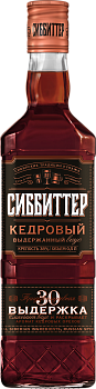 Настойка горькая Сиббиттер Кедровая Выдержанная 500 мл