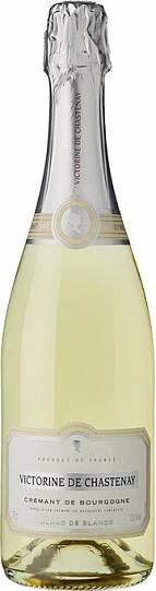 Игристое вино Victorine de Chastenay Blanc de Blancs Brut  Crеmant de Bourgog