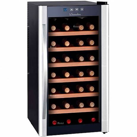 Монотемпературный винный шкаф, LaSommeliere модель LS28KB