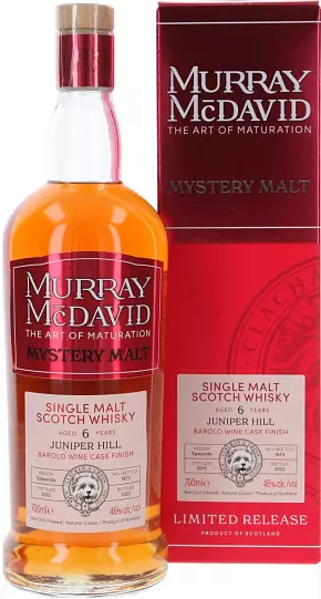 Виски Murray McDavid Mystery Malt Juniper Hill 6 Years Old gift box 700 мл 46%