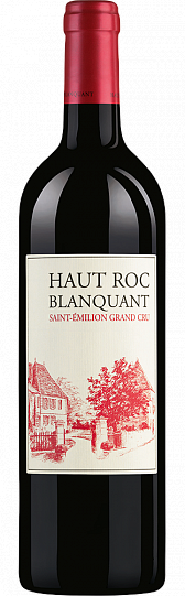Вино Haut Roc Blanquant  Chateau Belair Monange О Рок Бланкан  2015 750 м