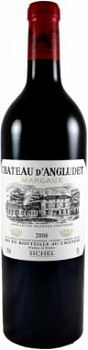 Вино Chateau D'Angludet Margaux AOC  2014 375 мл