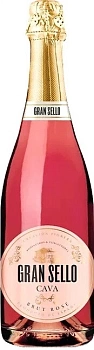 Игристое вино Gran Sello Cava DO  Brut Rose  750 мл  11,5%