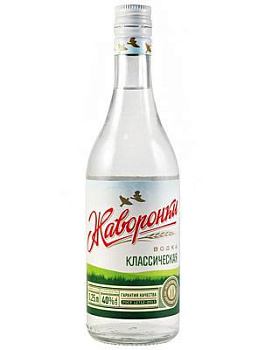 Водка  Жаворонки Классическая 250 мл