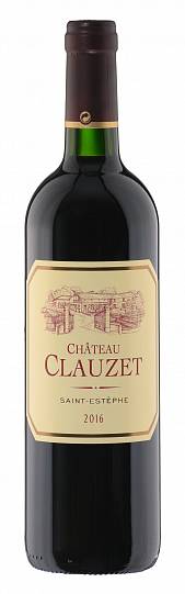 Вино Chateau Clauzet Saint-Estephe Cru Bourgeois  2016 750 ml