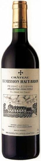 Вино Chateau La Mission Haut-Brion Pessac-Leognan AOC Cru Classe de Graves  1995 750 