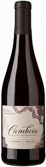 Вино Cambria Benchbreak  Pinot Noir    2017 750 мл