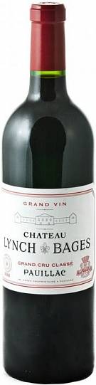 Вино Chateau Lynch-Bages Pauillac AOC 5-eme Grand Cru Classe  2015 750 мл