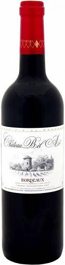 Вино Chateau Bel Air Bordeaux AOC  2021 750 мл