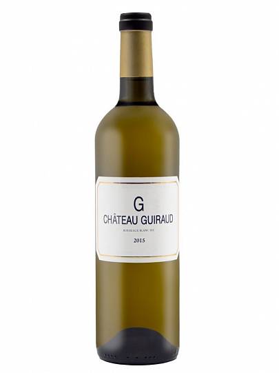Вино Chateau Guiraud G Bordeaux Blanc AOP white dry  2015 750 мл