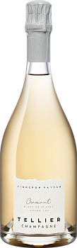 Шампанское  Champagne Tellier Blanc de Blancs Cramant Grand Cru Champagne AOC Extra Brut  750 мл