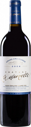 Вино Chateau La Marzelle Saint-Emilion Grand Cru AOC 2004 750 мл