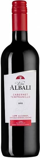 Вино Vina Albali  Cabernet-Tempranillo  Low Alcohol  Винья Албали Кабе