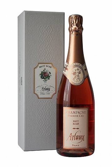 Шампанское Arlaux Brute Rosé Premier Cru  2019 gift box 750 мл 