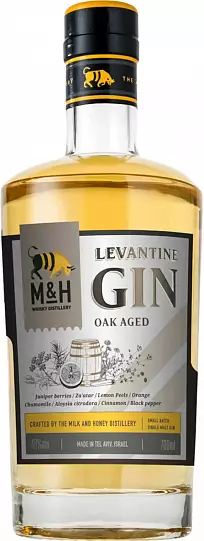 Виски  M & H Levantine Single Malt Gin Oak Aged     700 мл