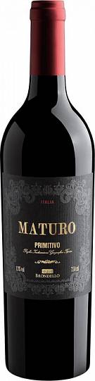 Вино Castellani  Maturo  Primitivo  Puglia IGT  2021  750 мл