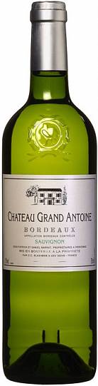 Вино   Chateau Grand Antoine Sauvignon Bordeaux  2022  750 мл