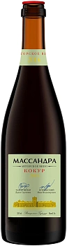 Вино   Массандра Кокур  Авторское 2017   750 мл  13%