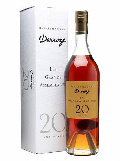 Арманьяк Darroze Les Grands Assemblages  20 ans d'age Bas-Armagnac gift box  700 