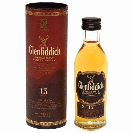 Виски Glenfiddich 15 Years Old   50 мл