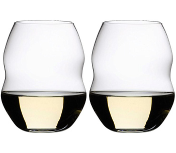 Набор из 2 бокалов   Riedel  Swirl  White wine, set of 2 glasses  Ридель Свирл  380 мл