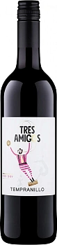 Вино Минский завод Tres Amigos Tempranillo 750 мл 2022 12%