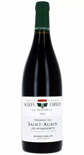 Вино Jacques Carillon  Saint-Aubin Premier Cru "Les Pitangerets"     2016  7