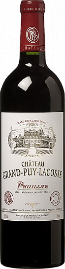 Вино  Chateau Grand-Puy-Lacoste Paulliac АОС Grand Cru Classe  Шато Гранд-