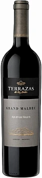 Вино Terrazas de Los Andes Grand Malbec Террасас Де Лос Андес Гран Мальбек   2018 750 мл