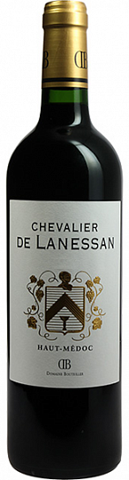 Вино  Chevalier de Lanessan  Haut-Medoc Шевалье де Лансан  О-Медо