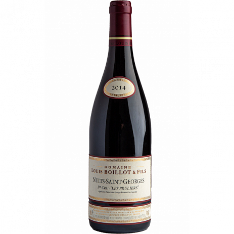 Вино Domaine Louis Boillot & Fils Nuits-Saint-Georges 1er Cru Les Pruliers  2014 750 