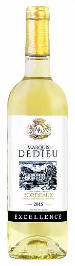 Вино SARL "EUROVINS", MARQUIS DEDIEU Blanc Moelleux, САРЛ "ЕВРО