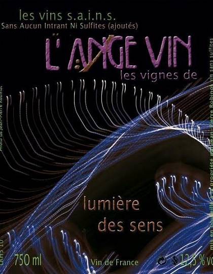 Вино Jean Pierre Robinot Lumiere des Sens   Loire   2018  750 мл