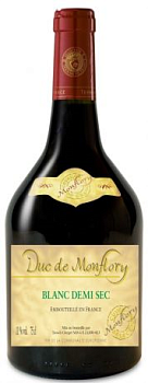 Вино Francois Martenot  Duc de Monflory  white semi dry  750 мл
