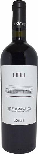 Вино LIFILI PRIMITIVO SALENTO, ЛИФИЛИ ПРИМИТИВО САЛЕНТО вино