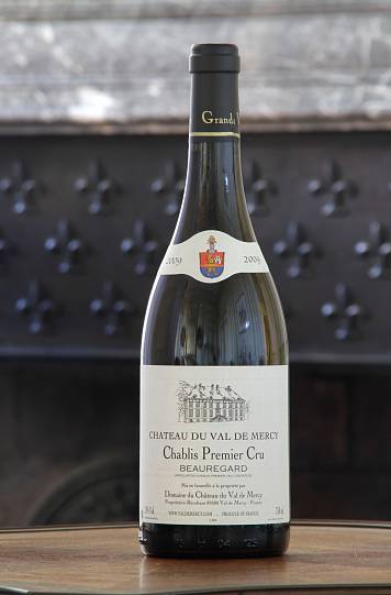 Вино Château du Val de Mercy Chablis Premier Cru Beauregard 2019 750 мл 13,5%