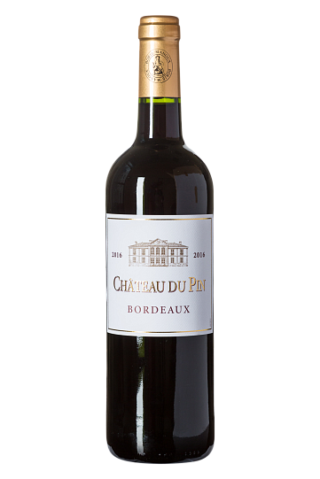 Вино Chateau du Pin  Rouge   2019 750 мл  13%