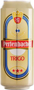 Пиво Perlenbacher Trigo in can Перленбахер Триго в жестяной банке 500 мл