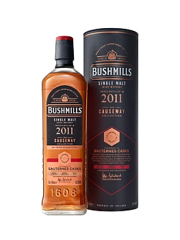 Виски Bushmills  2011  Бушмилз Коллекция 2011   700 мл 56,3 %