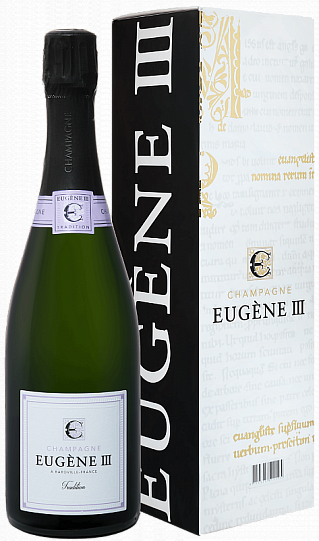 Шампанское Eugene III Tradition Brut Еужен III Традисьон Брют 