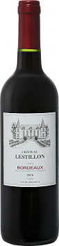 Вино Château Lestillon Bordeaux AOP  2018 750 мл