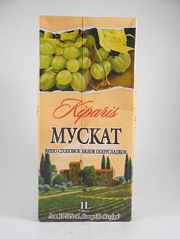 Вино Кипарис Мускат 1000 мл