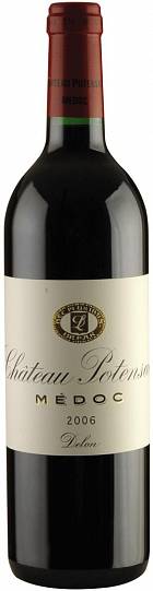 Вино Chateau Potensac AOC Medoc  2014 750 мл 13%